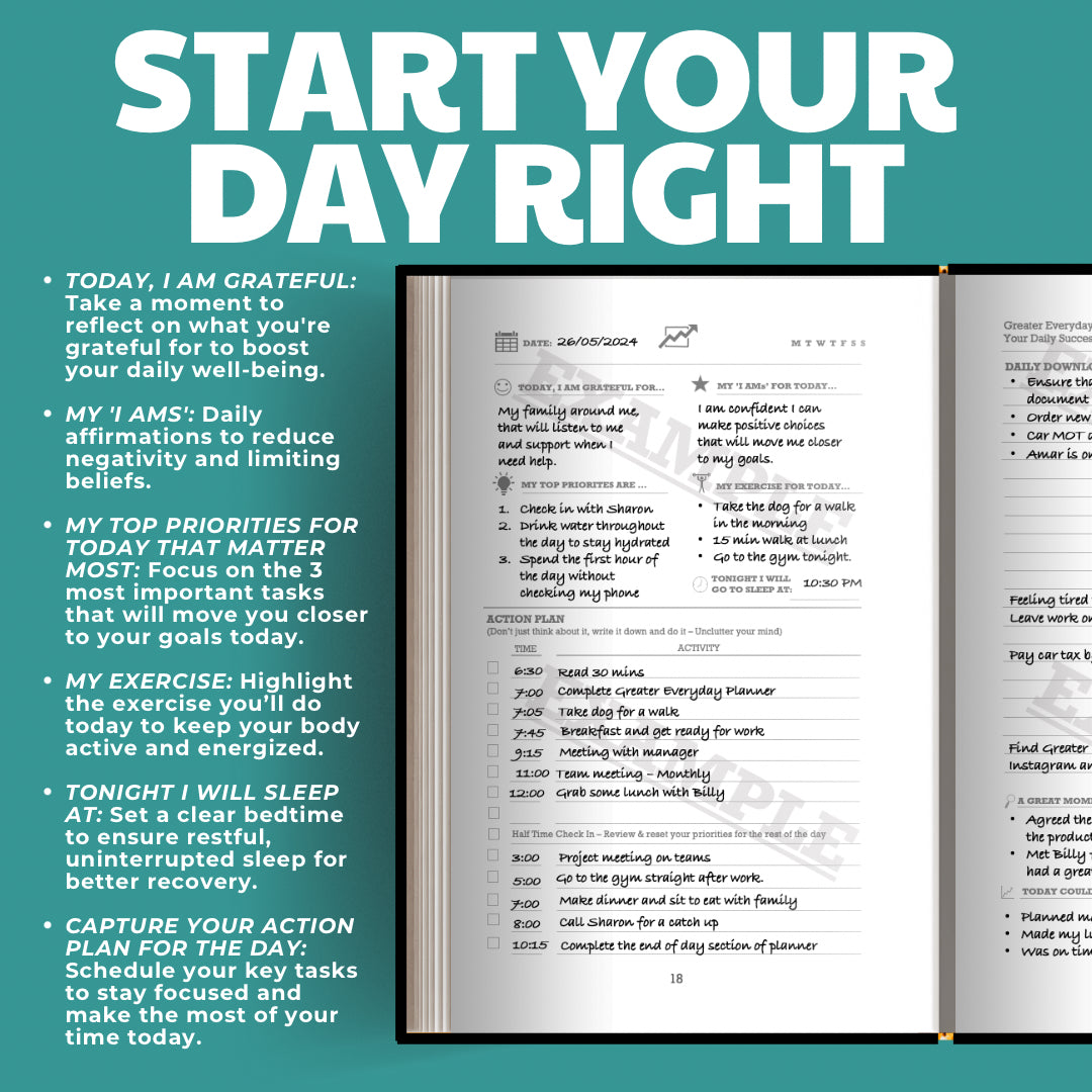 Greater Everyday Planner